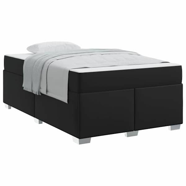 Voodiraam, must, 120 × 190 cm — mudel 3399230