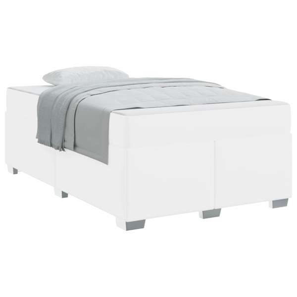 Voodiraam, valge, 120 × 200 cm — mudel 3399235