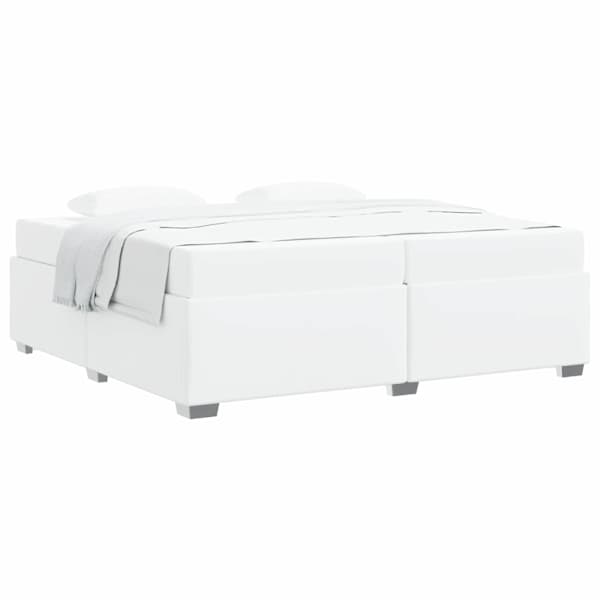 Voodiraam, valge, 200 × 200 cm — mudel 3399251