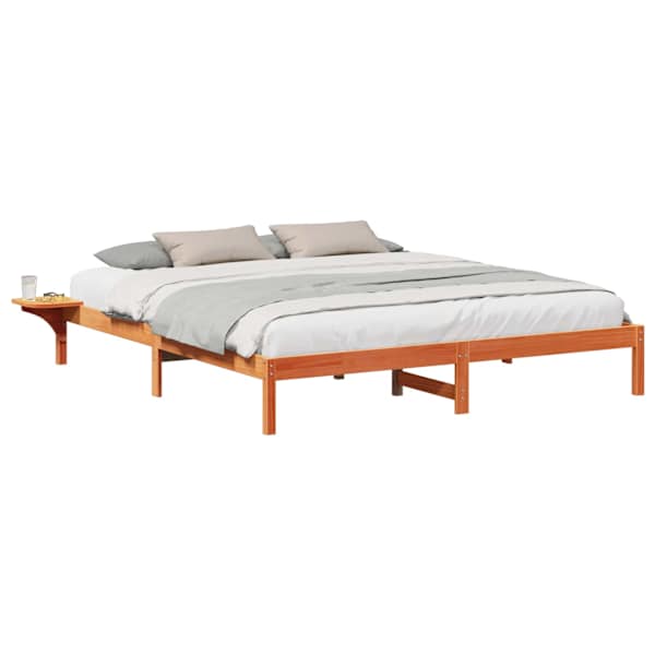 Voodi raam Vahapruun 200 × 200 cm Tahke mänd