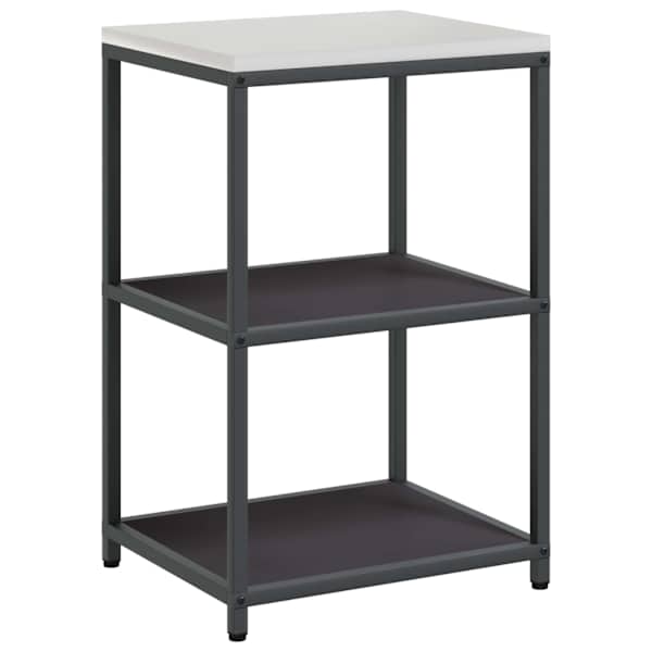 Köögi riiulite komplekt HATTEM Must 60 × 50 × 92 cm Teras