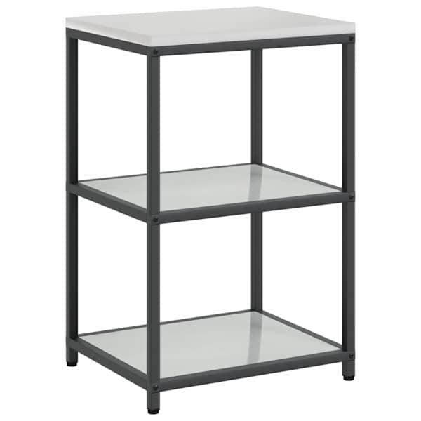 Köögi riiulite komplekt HATTEM Hõbedane 60 × 50 × 92 cm Teras