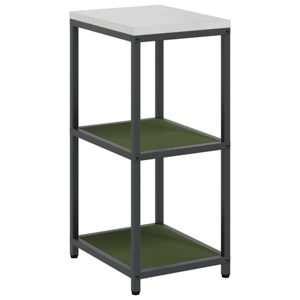 Köögi riiulite komplekt HATTEM Oliiviroheline 40 × 50 × 92 cm