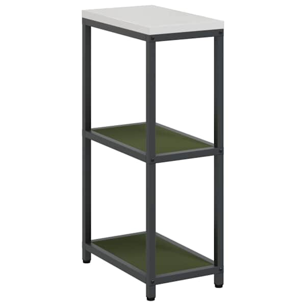 Köögi riiulite komplekt HATTEM Oliiviroheline 30 × 50 × 92 cm