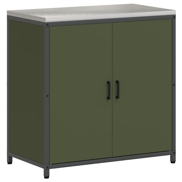 Köögivarustuse Kapp HATTEM Oliiviroheline 90 × 50 × 92 cm Teras