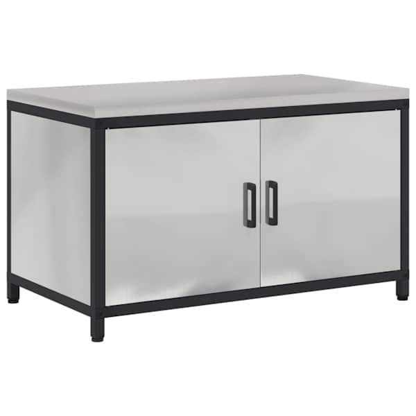 Köögivarustuse Kapp HATTEM Hõbedane 90 × 50 × 53 cm Teras