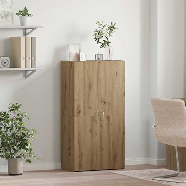 Kontorikapp Artisan tamm 60 × 32 × 115 cm Tehispuit