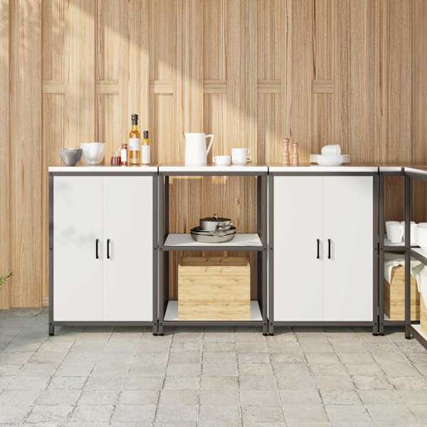 Köögivarustus HATTEM 3 tk Valge 180 × 50 × 92 cm
