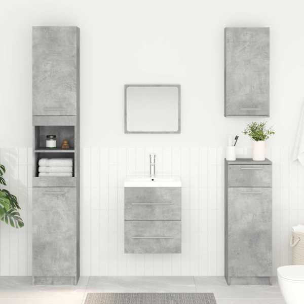 Valamukapp Betoonhall 38,5 × 41 × 48 cm Tehispuit