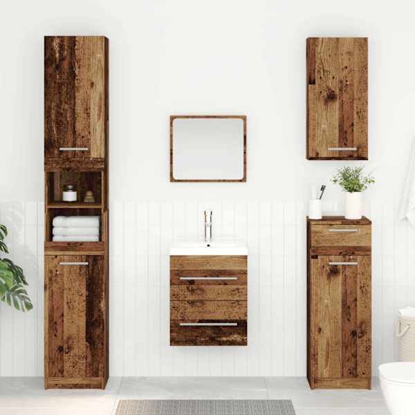 Valamukapp Vana puit 38,5 × 41 × 48 cm Tehispuit