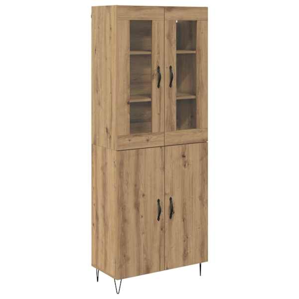 Kõrge hoiukapp Käsitööpuu 69,5 × 34 × 90 cm Tehispuit