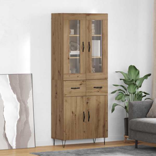 Kõrge hoiukapp Käsitööpuu 69,5 × 34 × 90 cm Tehispuit