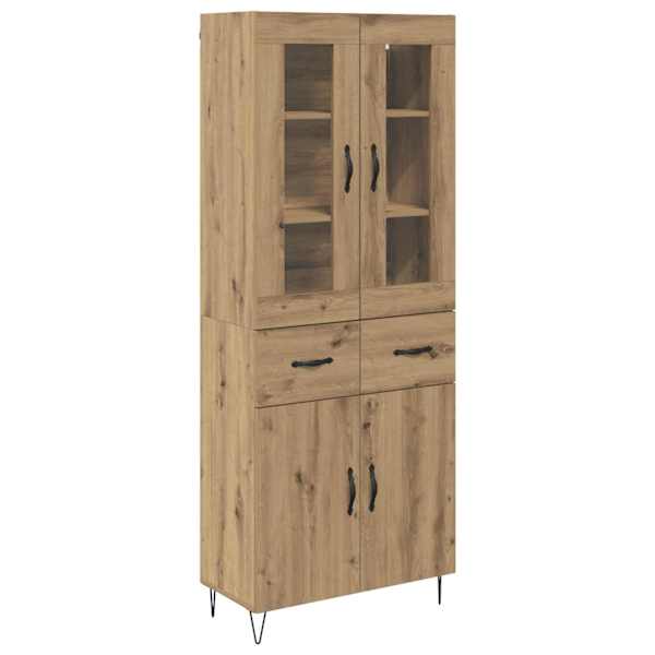 Kõrge hoiukapp Käsitööpuu 69,5 × 34 × 90 cm Tehispuit