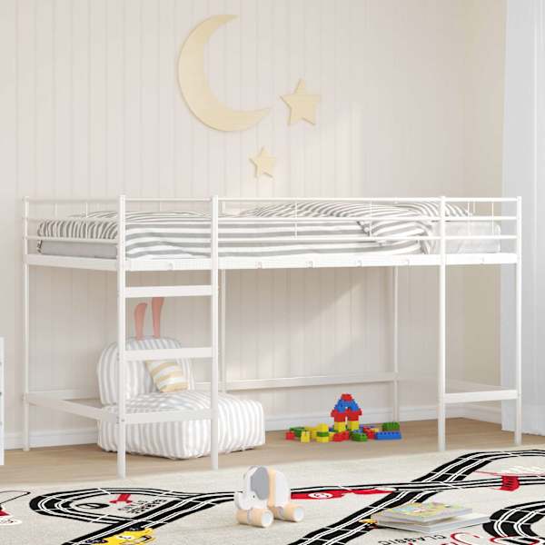 Voodiraam, valge, 90 × 200 cm — mudel 42020769