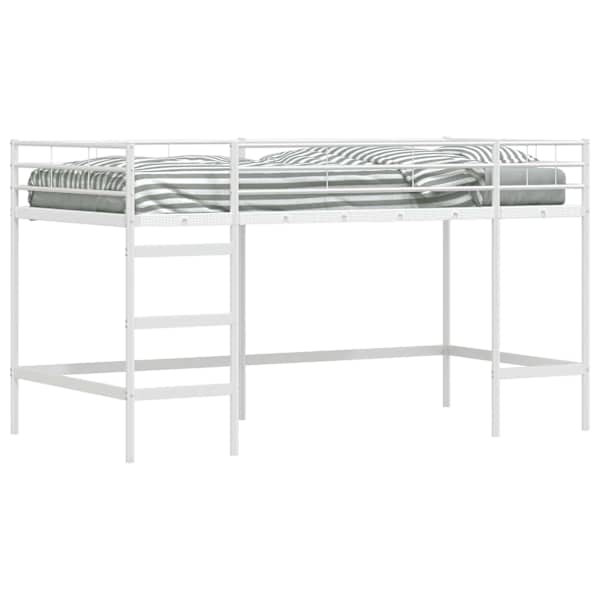 Voodiraam, valge, 90 × 200 cm — mudel 42020769