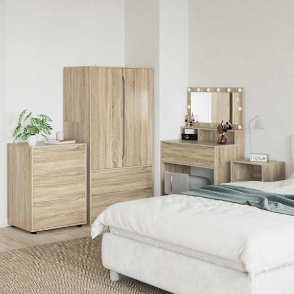Hoiukapp 60 × 48 × 81 cm Tehispuit Sonoma tamm