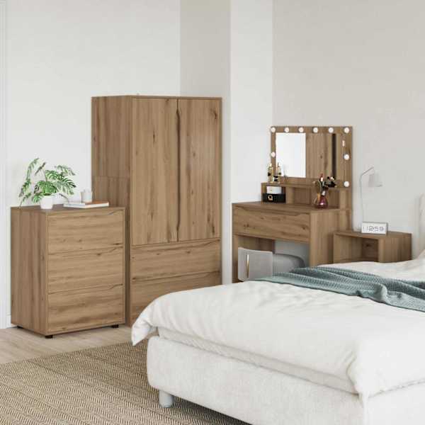 Hoiukapp 60 × 48 × 81 cm Tehispuit Käsitööpuu