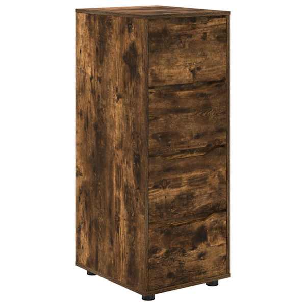 Hoiukapp 40 × 48 × 105 cm Tehispuit Suitsetatud tamm