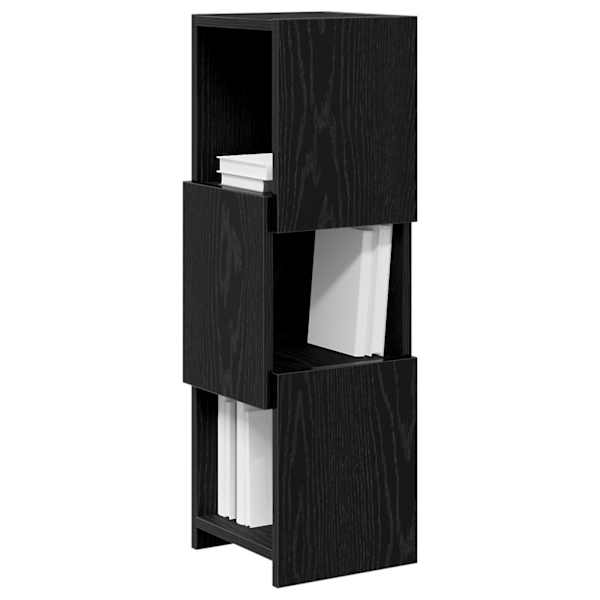 Nurgakapp 25,5 × 25 × 80cm Tehispuit Must tamm