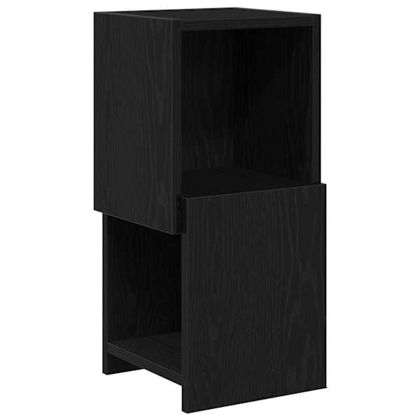 Nurgakapp 25,5 × 25 × 55cm Tehispuit Must tamm