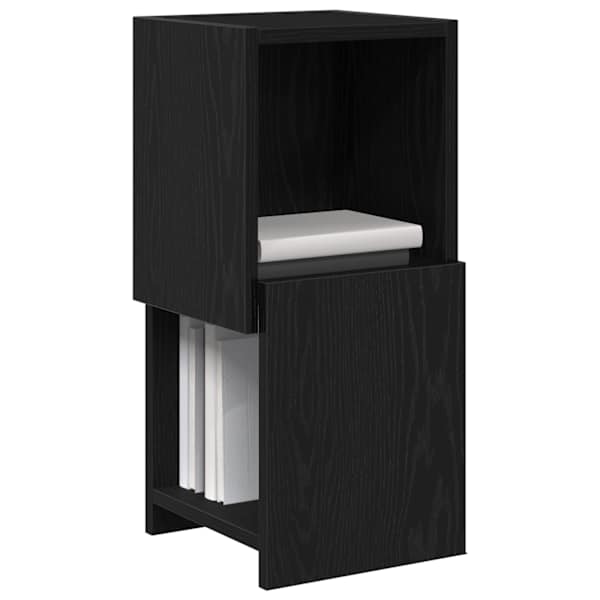 Nurgakapp 25,5 × 25 × 55cm Tehispuit Must tamm