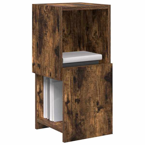 Nurgakapp 25,5 × 25 × 55cm Tehispuit Suitsetatud tamm