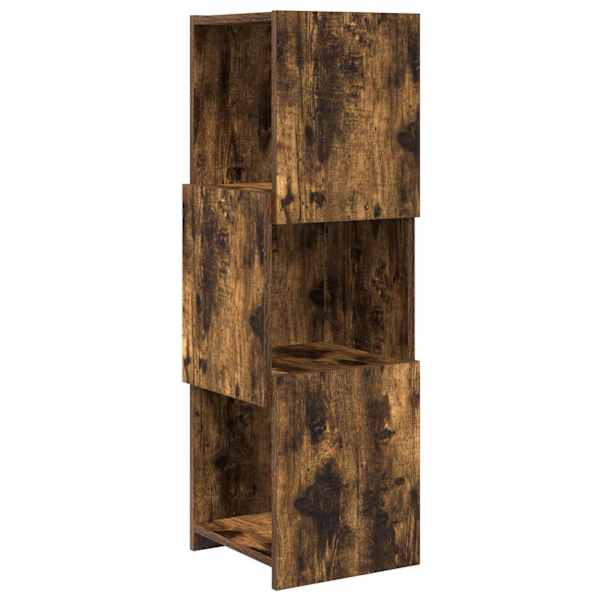 Nurgakapp 30,5 × 30 × 95cm Tehispuit Suitsetatud tamm