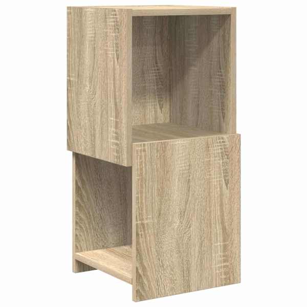 Nurgakapp 30,5 × 30 × 65cm Tehispuit Sonoma tamm