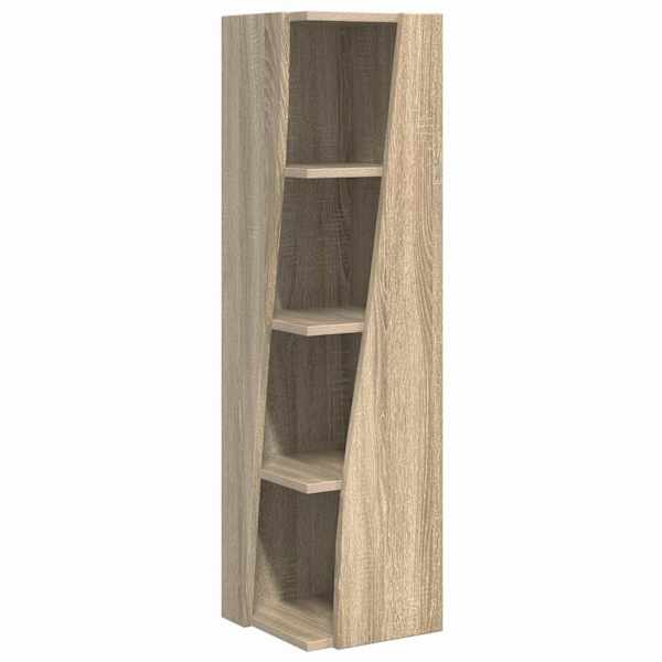 Nurgakapp 27,5 × 27 × 102cm Tehispuit Sonoma tamm