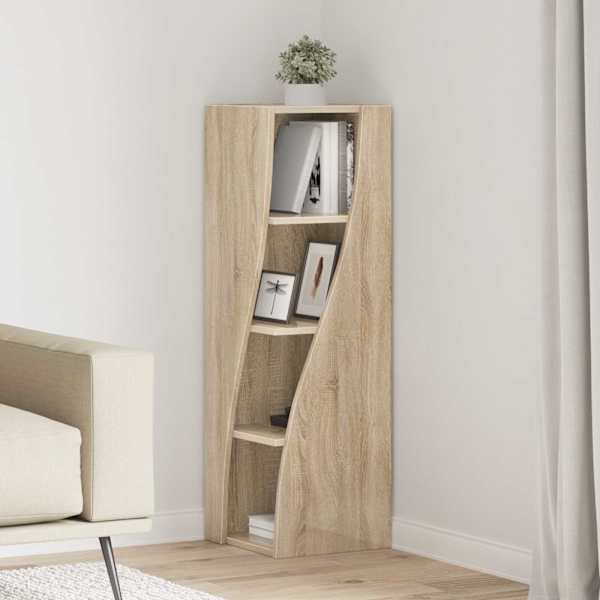 Nurgakapp 32 × 32 × 102cm Tehispuit Sonoma tamm