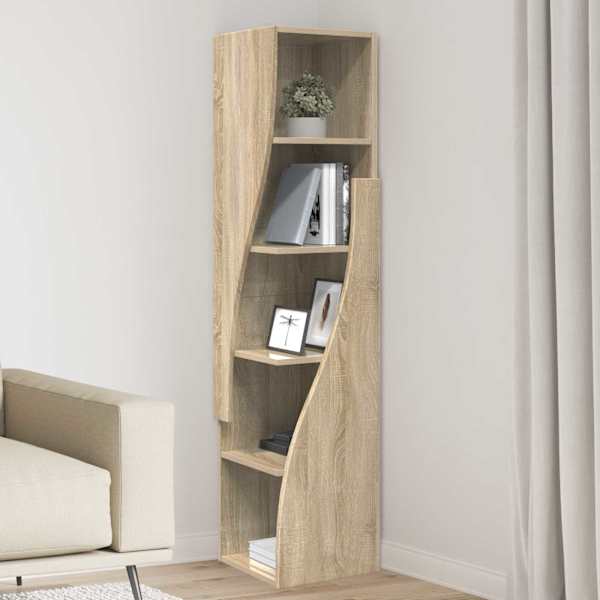 Nurgakapp 32 × 32 × 140cm Tehispuit Sonoma tamm