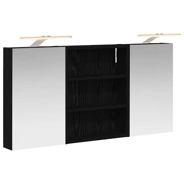 Vannitoa kapikomplekt 3 tk 100 × 10,5 × 50 cm Tehispuit