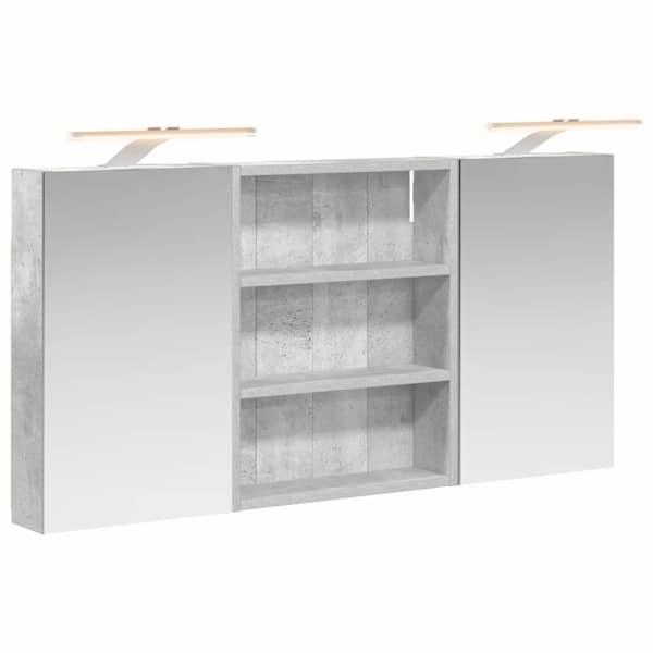 Vannitoa kapikomplekt 3 tk 100 × 10,5 × 50 cm Tehispuit