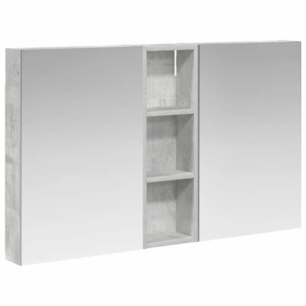 Vannitoa kapikomplekt 3 tk 100 × 10,5 × 60,5 cm Tehispuit