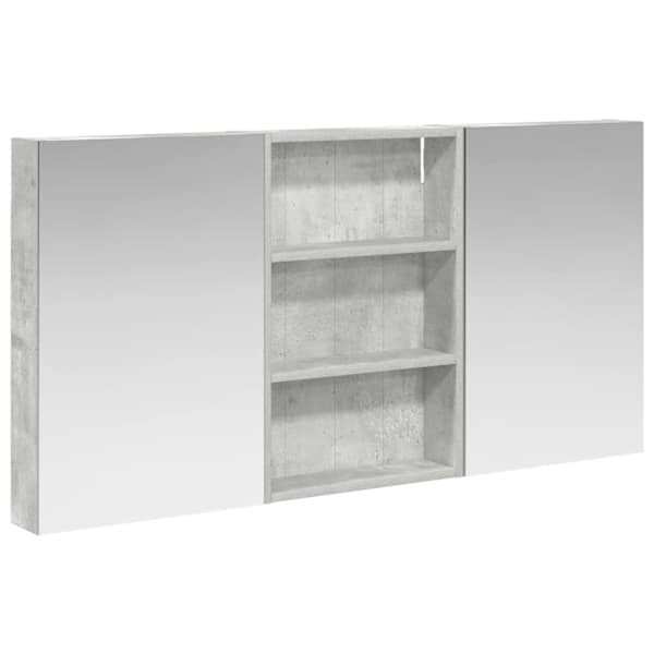 Vannitoa kapikomplekt 3 tk 120 × 10,5 × 60,5 cm Tehispuit