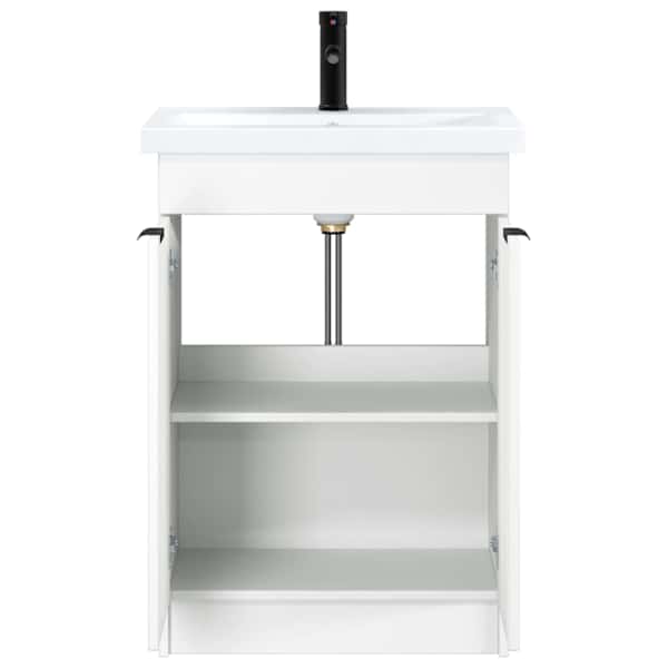 Vannitoa mööbleset Valge 78,5 × 37,5 × 81 cm Tehispuit