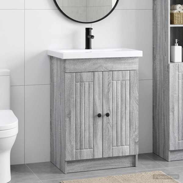 Vannitoa mööbleset Hall Sonoma 78,5 × 37,5 × 81 cm Tehispuit