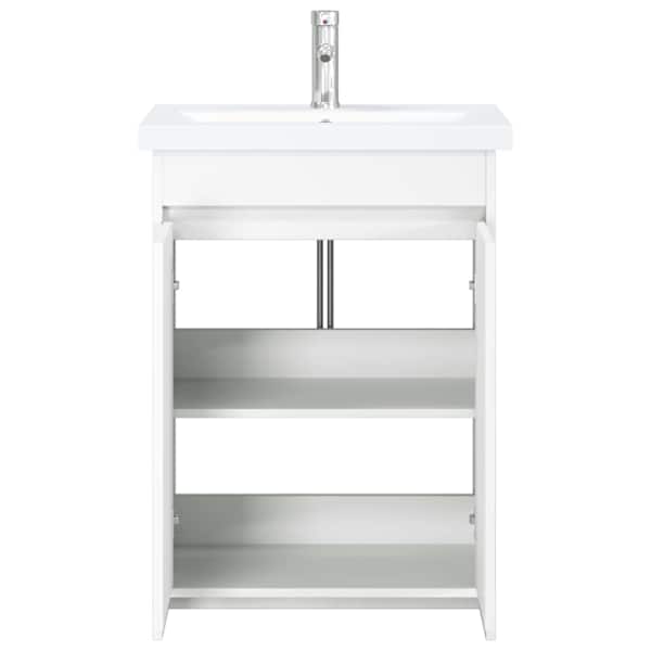 Vannitoa mööbleset Valge 81 × 40 × 84,5 cm Tehispuit