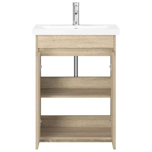 Vannitoa mööbleset Sonoma tamm 81 × 40 × 84,5 cm Tehispuit