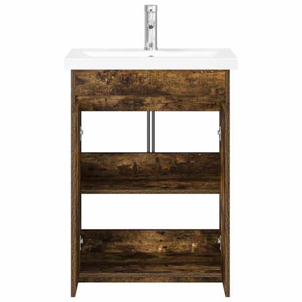 Vannitoa mööbleset Suitsutatud tamm 81 × 40 × 84,5 cm Tehispuit