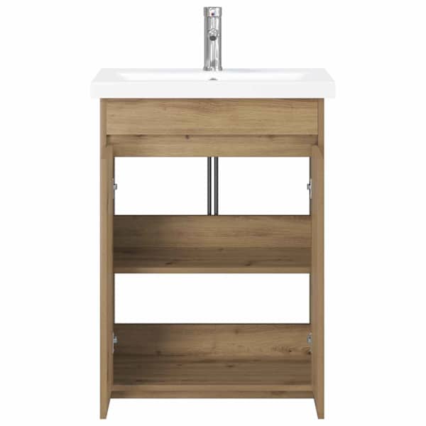 Vannitoa mööbleset Artisan tamm 81 × 40 × 84,5 cm Tehispuit