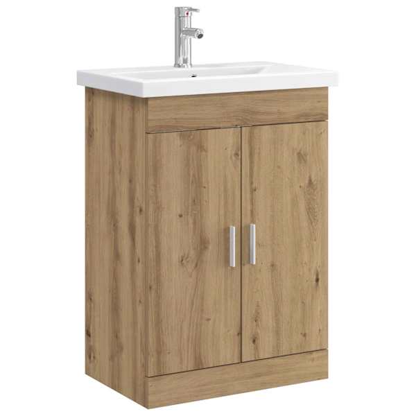Vannitoa mööbleset Artisan tamm 61 × 40 × 84,5 cm Tehispuit