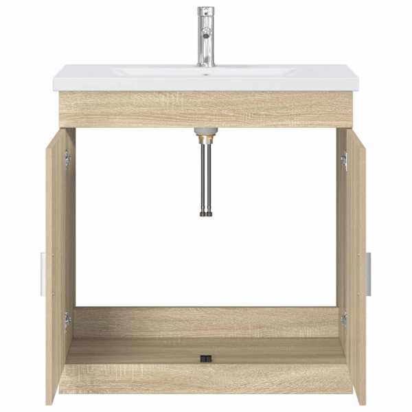 Vannitoa mööbleset Sonoma tamm 81 × 40 × 84,5 cm Tehispuit
