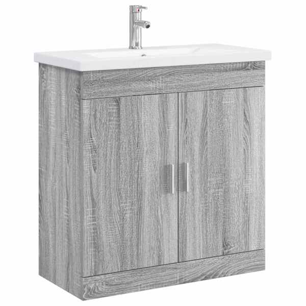 Vannitoa mööbleset Hall Sonoma 81 × 40 × 84,5 cm Tehispuit