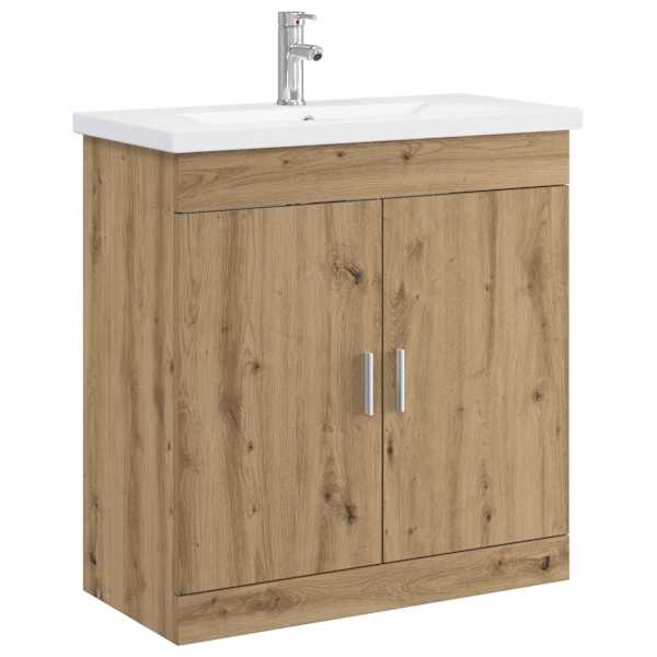 Vannitoa mööbleset Artisan tamm 81 × 40 × 84,5 cm Tehispuit