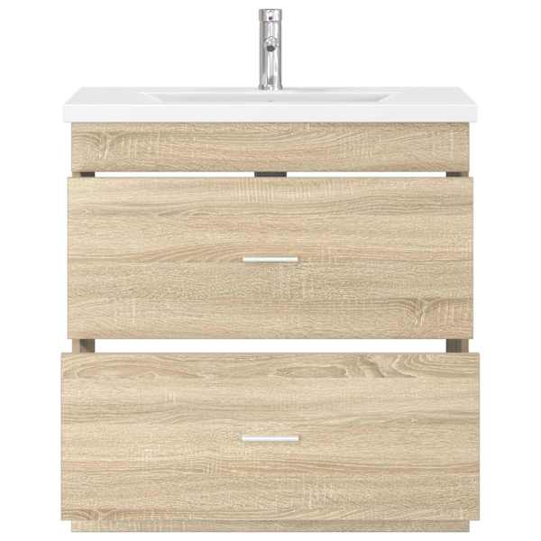 Vannitoa mööbleset Sonoma tamm 81 × 40 × 84,5 cm Tehispuit