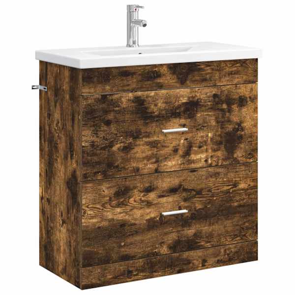 Vannitoa mööbleset Suitsutatud tamm 81 × 40 × 84,5 cm Tehispuit