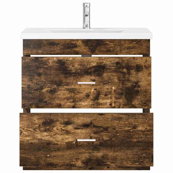 Vannitoa mööbleset Suitsutatud tamm 81 × 40 × 84,5 cm Tehispuit