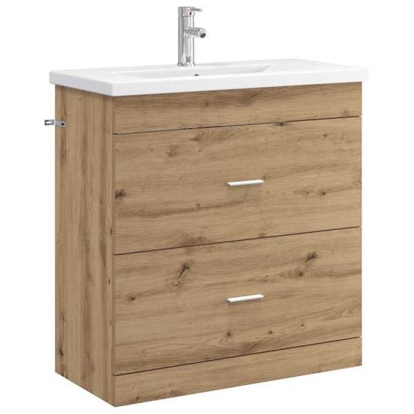 Vannitoa mööbleset Artisan tamm 81 × 40 × 84,5 cm Tehispuit