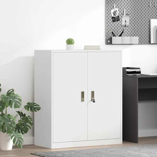 Hoiukapp Valge 90 × 40 × 105 cm Teras